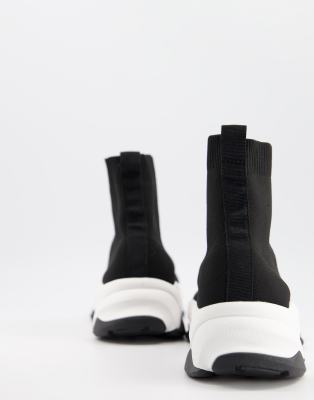 wide fit sock sneakers