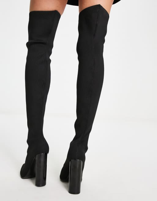 Asos wide fit shop over the knee boots