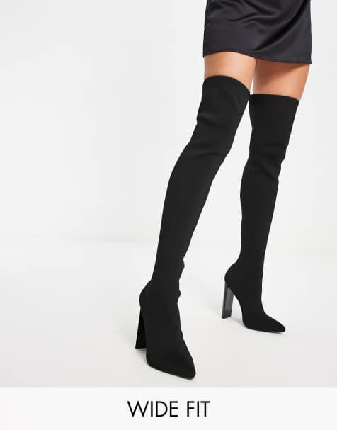 Women S Over The Knee Boots Thigh High Boots Asos