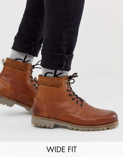 ASOS High Top Sneaker Boots In Tan With Straps