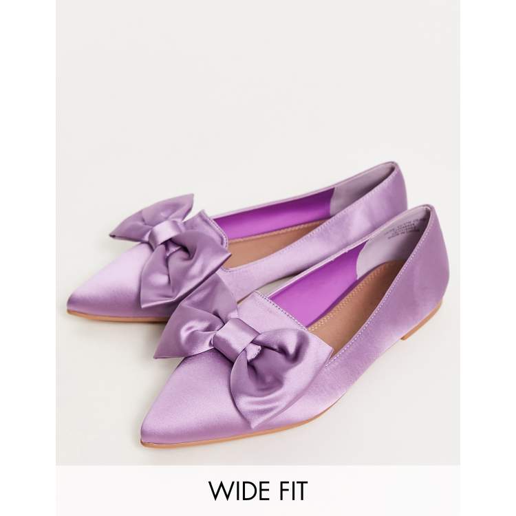 Lilac store ballet flats