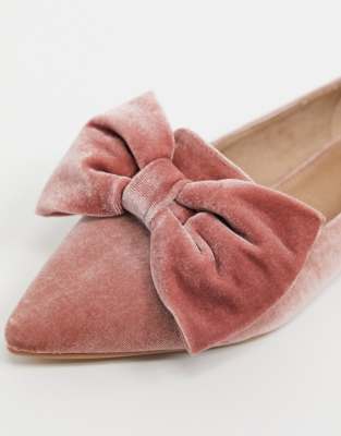 pale pink wide fit shoes