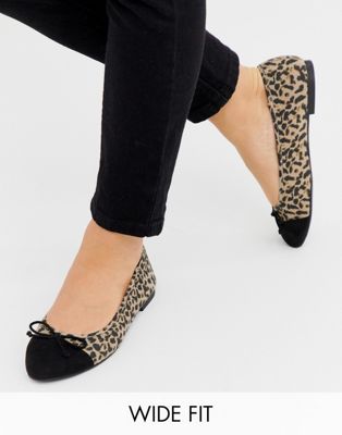 asos leopard loafers