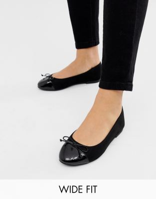 wide ballet flats
