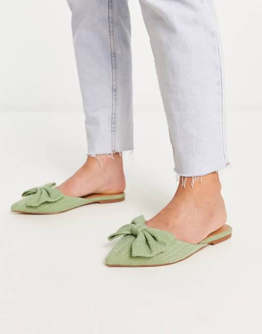 Asos store bow mules