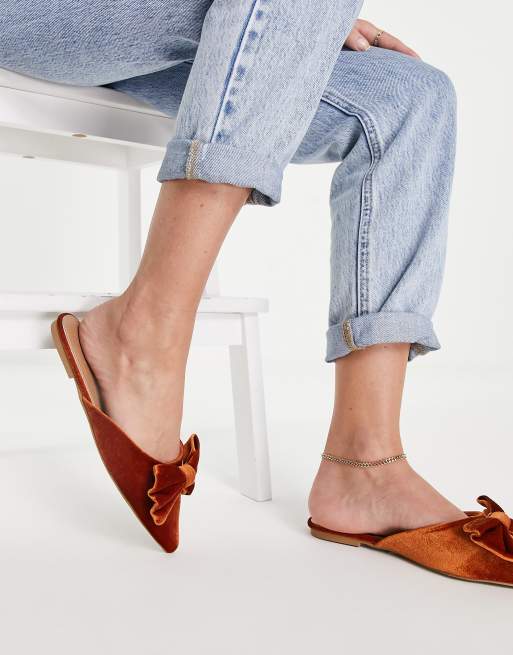 Madewell remi bow on sale mule