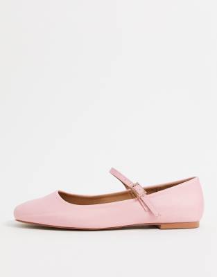 wide fit flat mary jane shoes