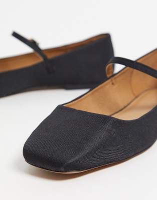 wide fit flat mary jane shoes