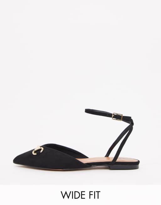 Asos design lifetime hot sale pointed ballet flats