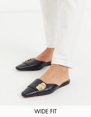 asos black mules
