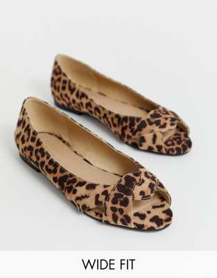 asos leopard loafers