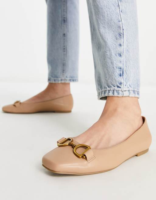 Asos design lovingly bridal clearance ballet flats