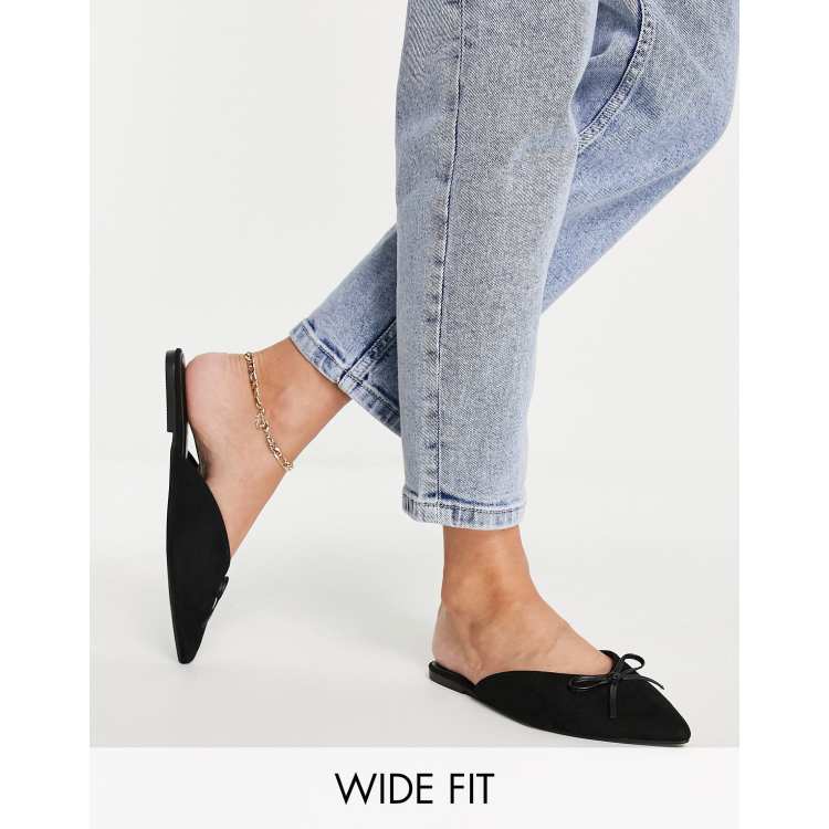 flat mules women