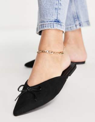 flat mules wide fit