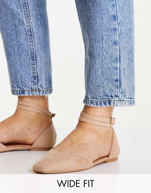 Asos wide fit on sale flats