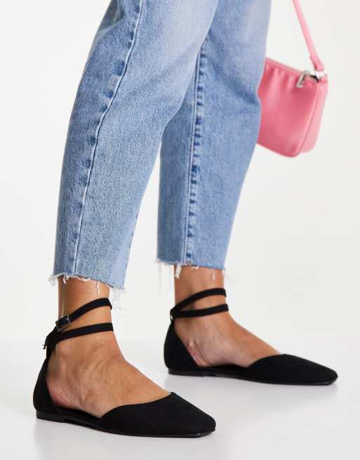 Asos wide hot sale fit flats