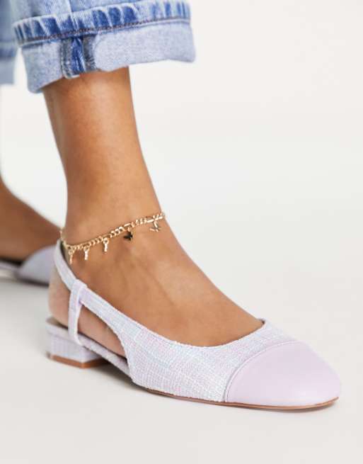 Asos sale slingback flats