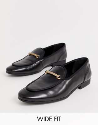 wide fit moccasins mens