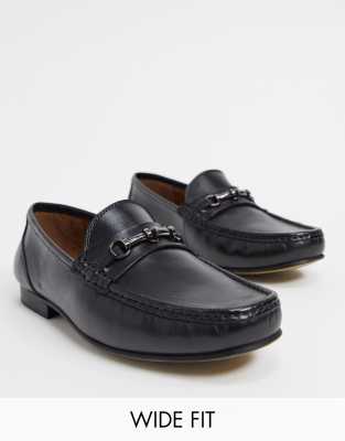 wide fit loafers