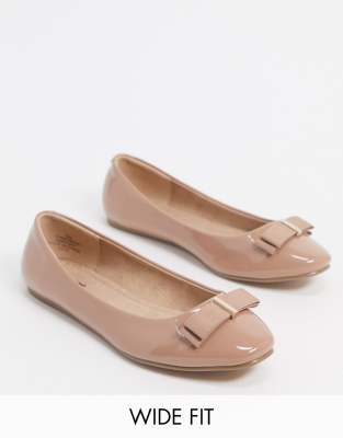 wide ballet flats