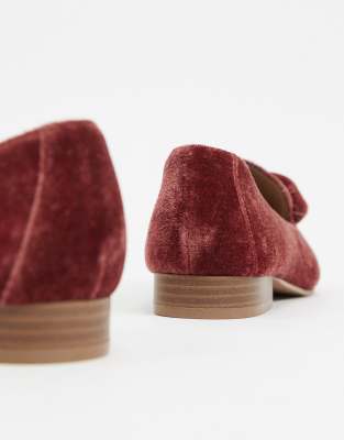 asos velvet shoes