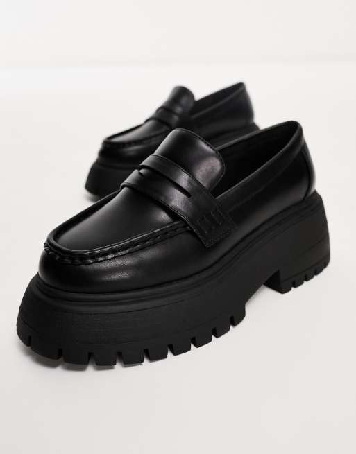 Asos platform loafers online