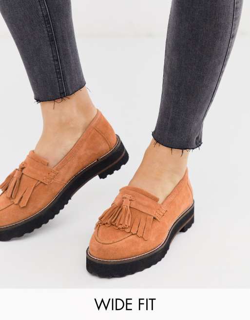 Asos suede store loafers