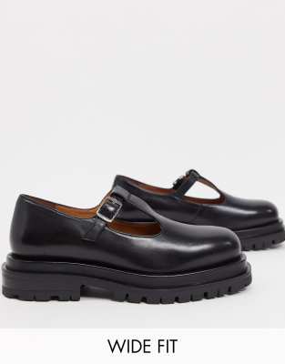 wide fit school shoes