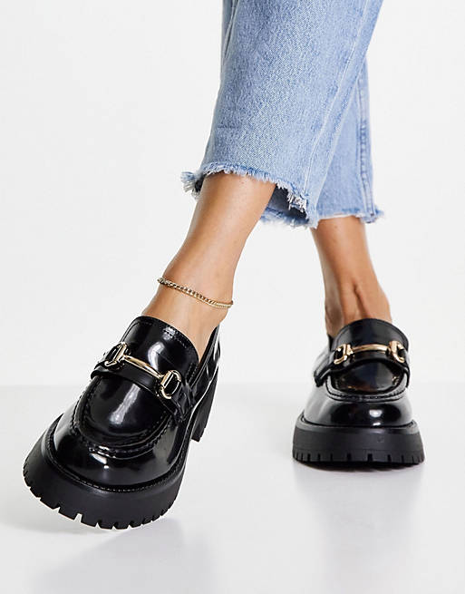 ASOS DESIGN Wide Fit Monster chunky loafers in | ASOS