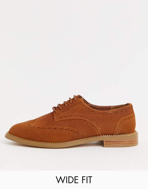 asos wide fit brogues