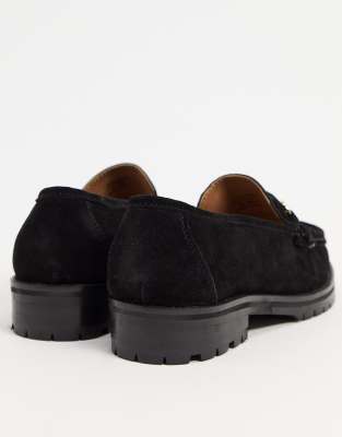 wide fit chunky loafers