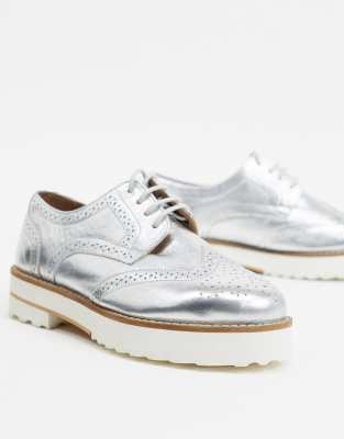 silver brogues
