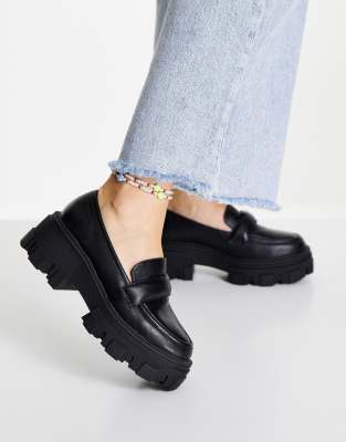 chunky loafers wide fit