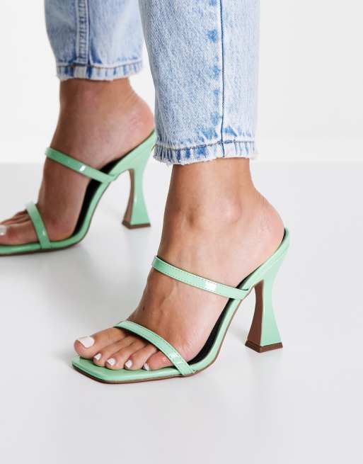 Asos mules hot sale heels