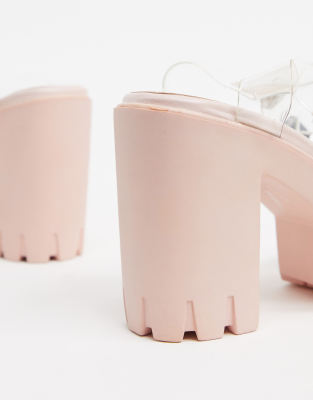 clear wide fit shoes