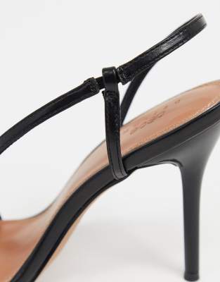 black strappy heels asos