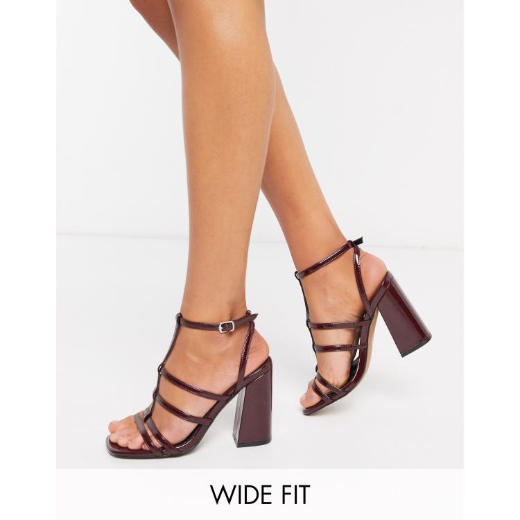 Wine block outlet heels