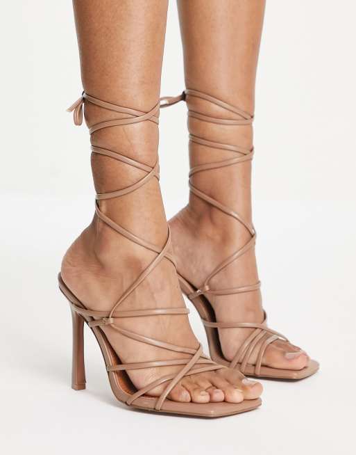 Asos lace store up heels