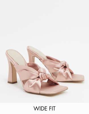 asos wide fit bridal shoes