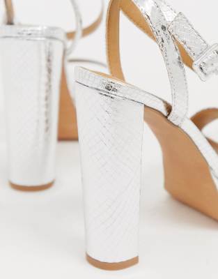 asos snakeskin heels