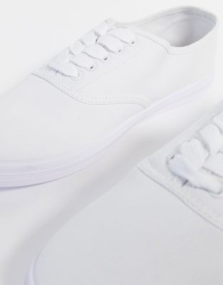 asos white plimsolls
