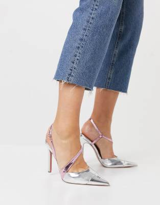 wide fit work heels