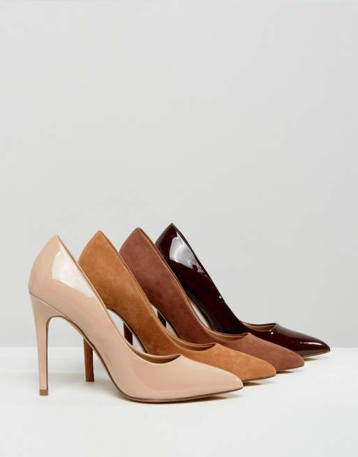 Caramel suede hot sale pumps