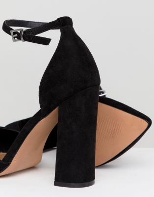 asos pebble pointed high heels