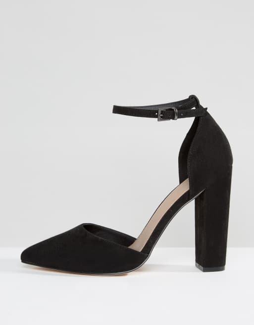 Asos penalty 2024 pointed high heels