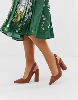 penley slingback high heels