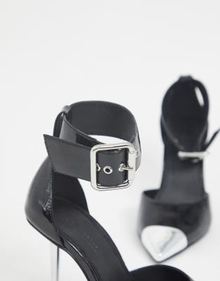 asos black stilettos