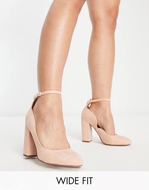asos wide heels