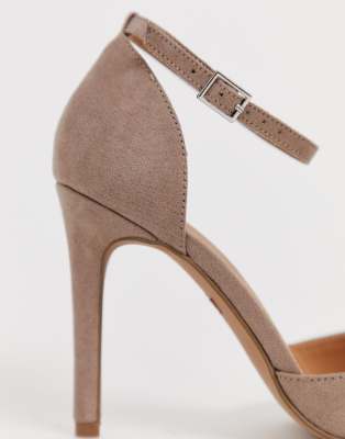 asos design playground high heels