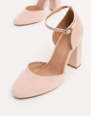 asos block heel shoes